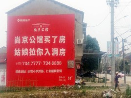 吴堡墙体广告在乡镇、农村市场的媒体优势